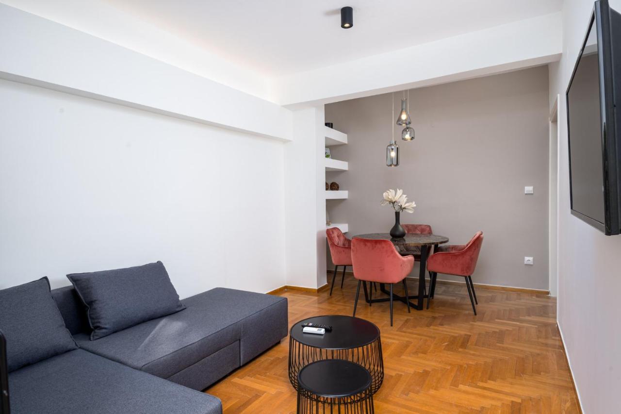 Cozy City Central Flat @ Psila Alonia Square Aigio Exteriör bild